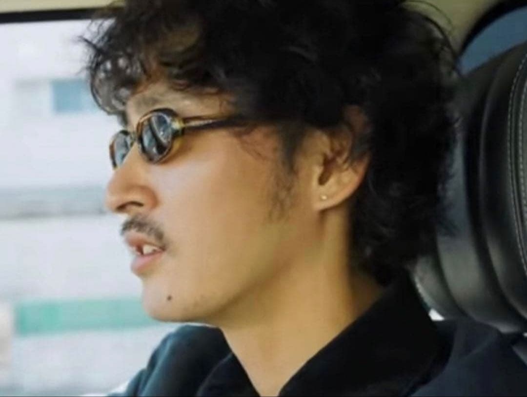 90s gucci サングラス 上杉柊平 氏 着用 モデル　ブラック