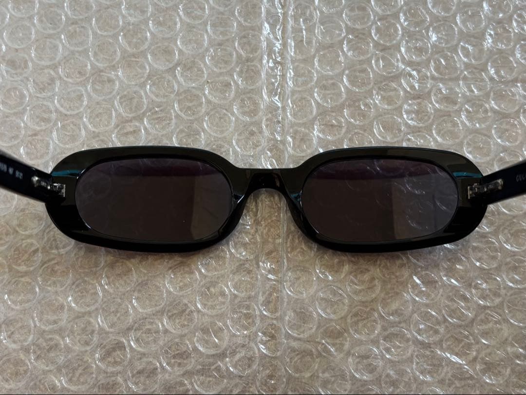 90s gucci サングラス 上杉柊平 氏 着用 モデル　ブラック