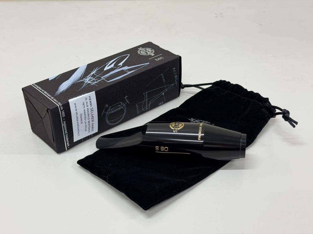 【新品未使用】Selmer セルマーバリトンサックス用マウスピースS90 180