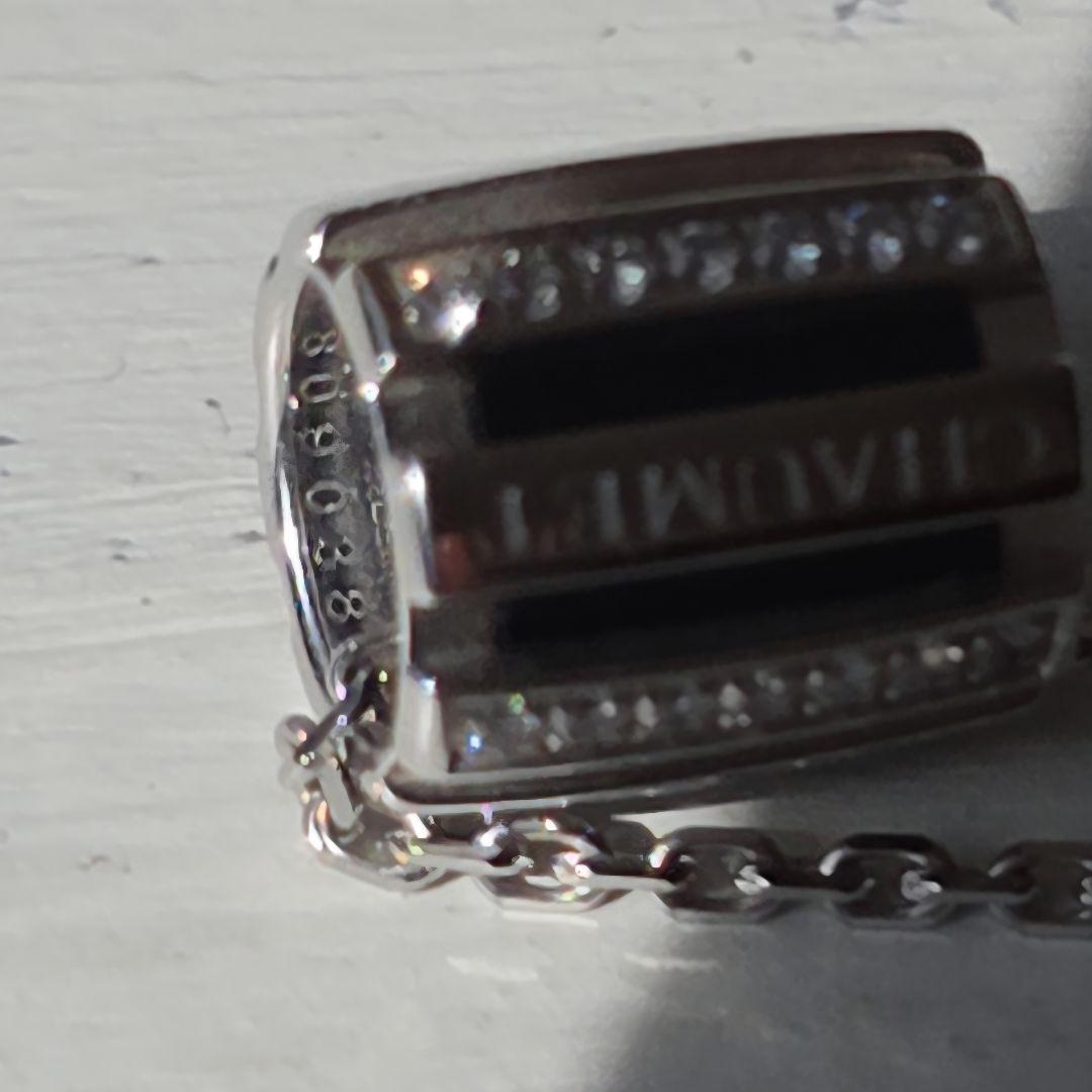 ショーメ クラスワン　ハーフダイヤ　ネックレス 18K WG