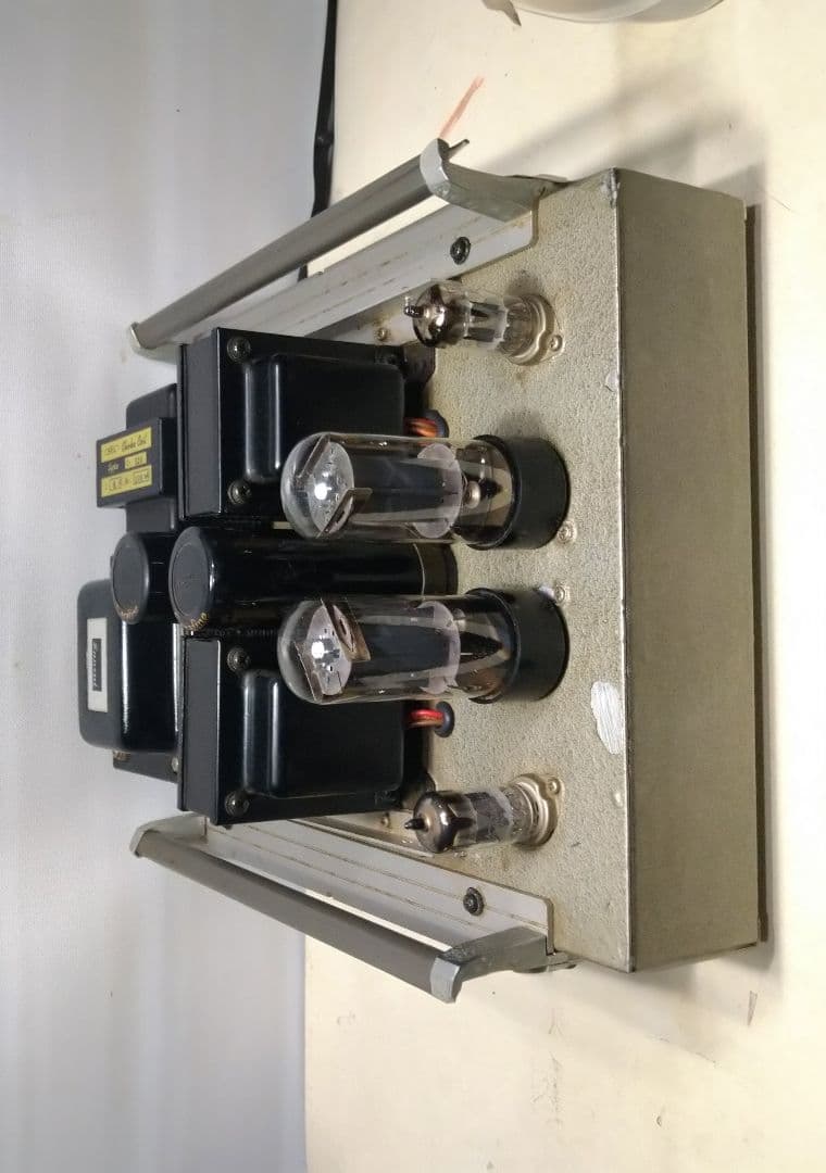 真空管アンプ 6L6シングルSRPPステレオ個人製作