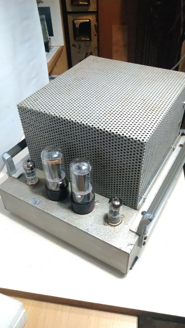 真空管アンプ 6L6シングルSRPPステレオ個人製作