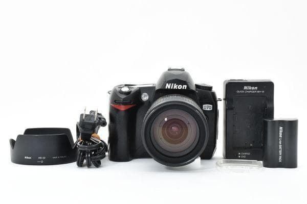 ★美品★シャッター2076回★ニコン D70 レンズセット＃646649