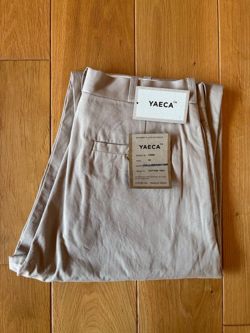 YAECA ヤエカ チノパン 新品未使用 12655