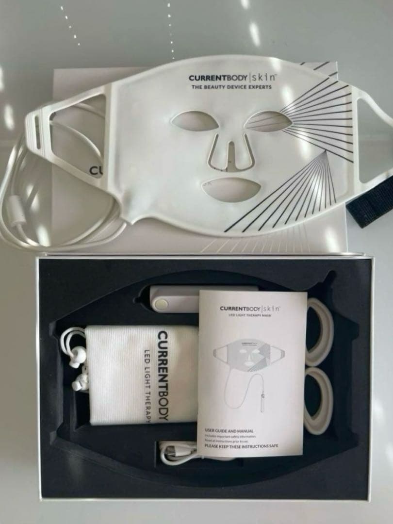 美品CurrentBody Skin カレントボディ LEDライトセラピーマスク