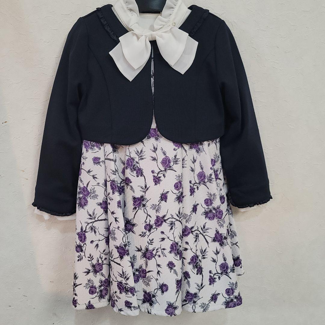 bebe(ベベ)　フォーマル　入学式　3点セット　110㎝