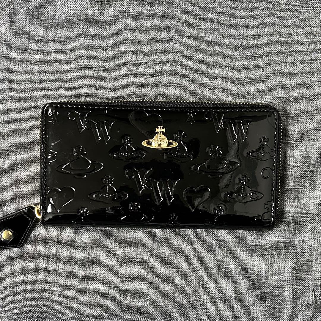 【美品】Vivienne Westwood 長財布 ブラック