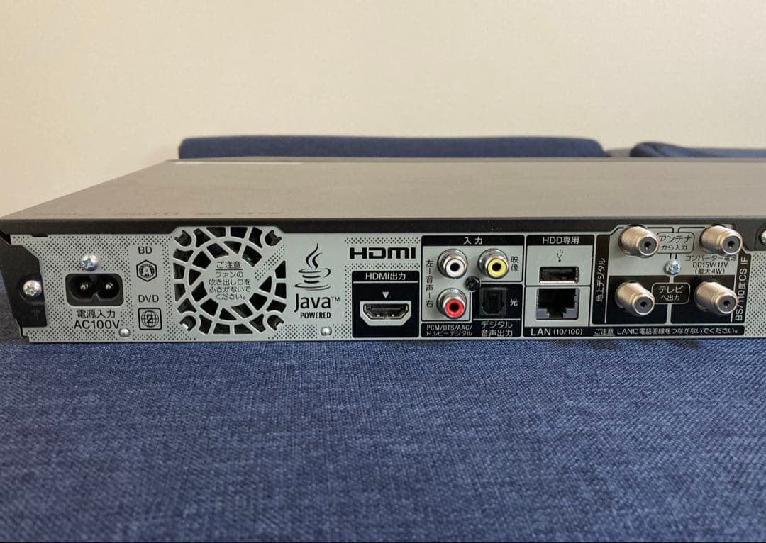 SONY ブルーレイレコーダー BDZ-EW510 2番組録画