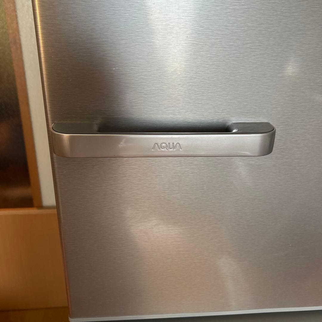 冷凍冷蔵庫/AQUA/ノンフロン冷凍冷蔵庫/2021年製/シルバー