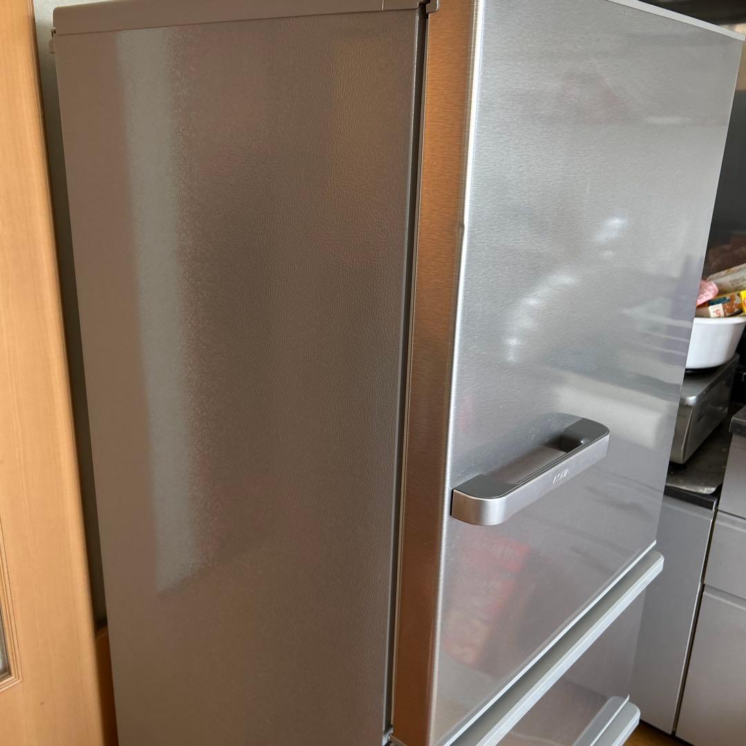 冷凍冷蔵庫/AQUA/ノンフロン冷凍冷蔵庫/2021年製/シルバー