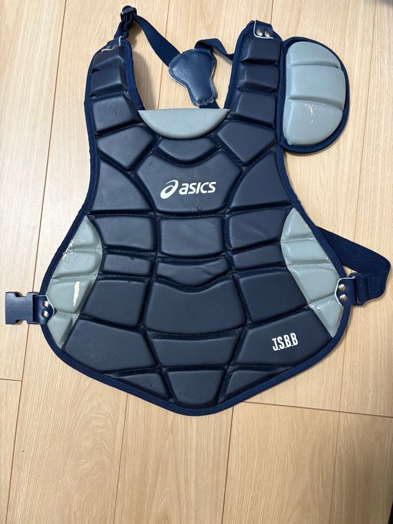 asics キャッチャー用プロテクターセット（一般軟式）