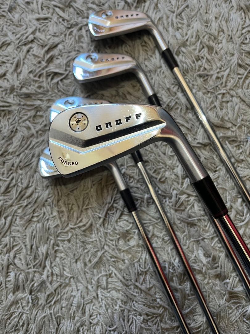 【sold さくら商品】ONOFF KURO FORGED アイアン5本