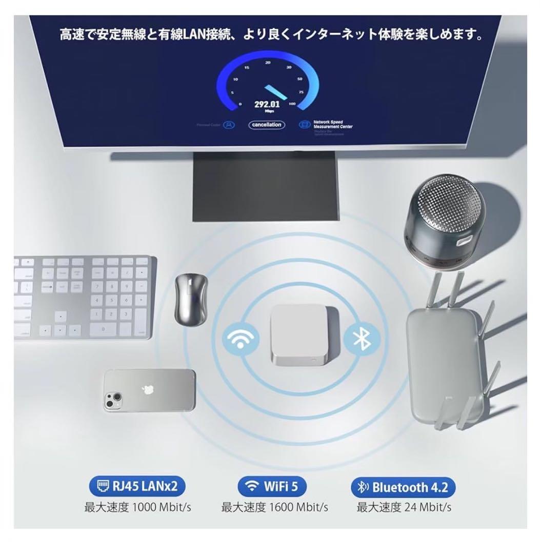 ミニpc 第12世代インテルAlder Lake-N10016GB+512GB