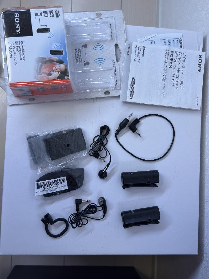 ECM-AW4　未使用　SONY ワイヤレスマイクロフォン