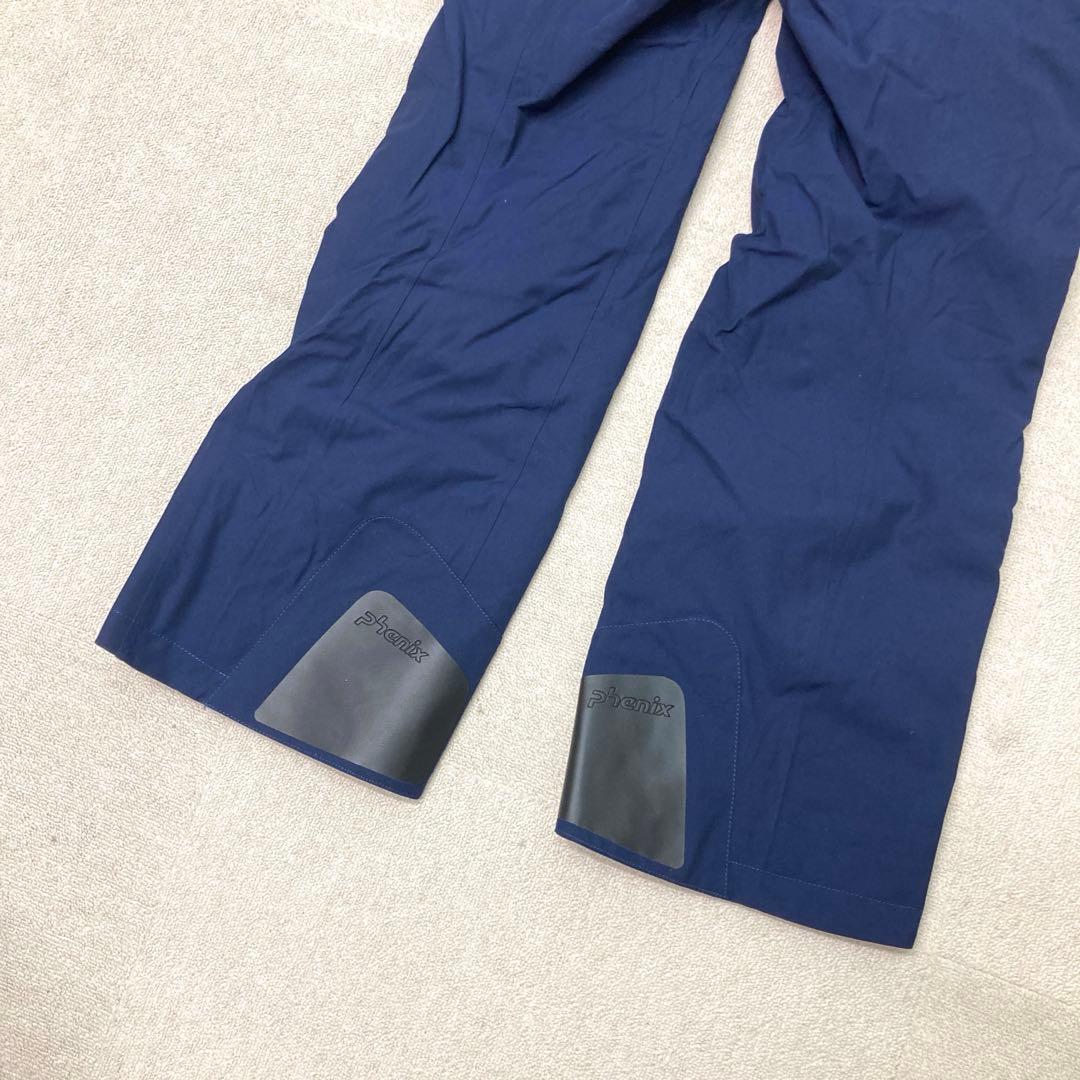 新品　phenix スキーウェア　Mサイズ パンツ　ネイビー　ストレッチ　保温