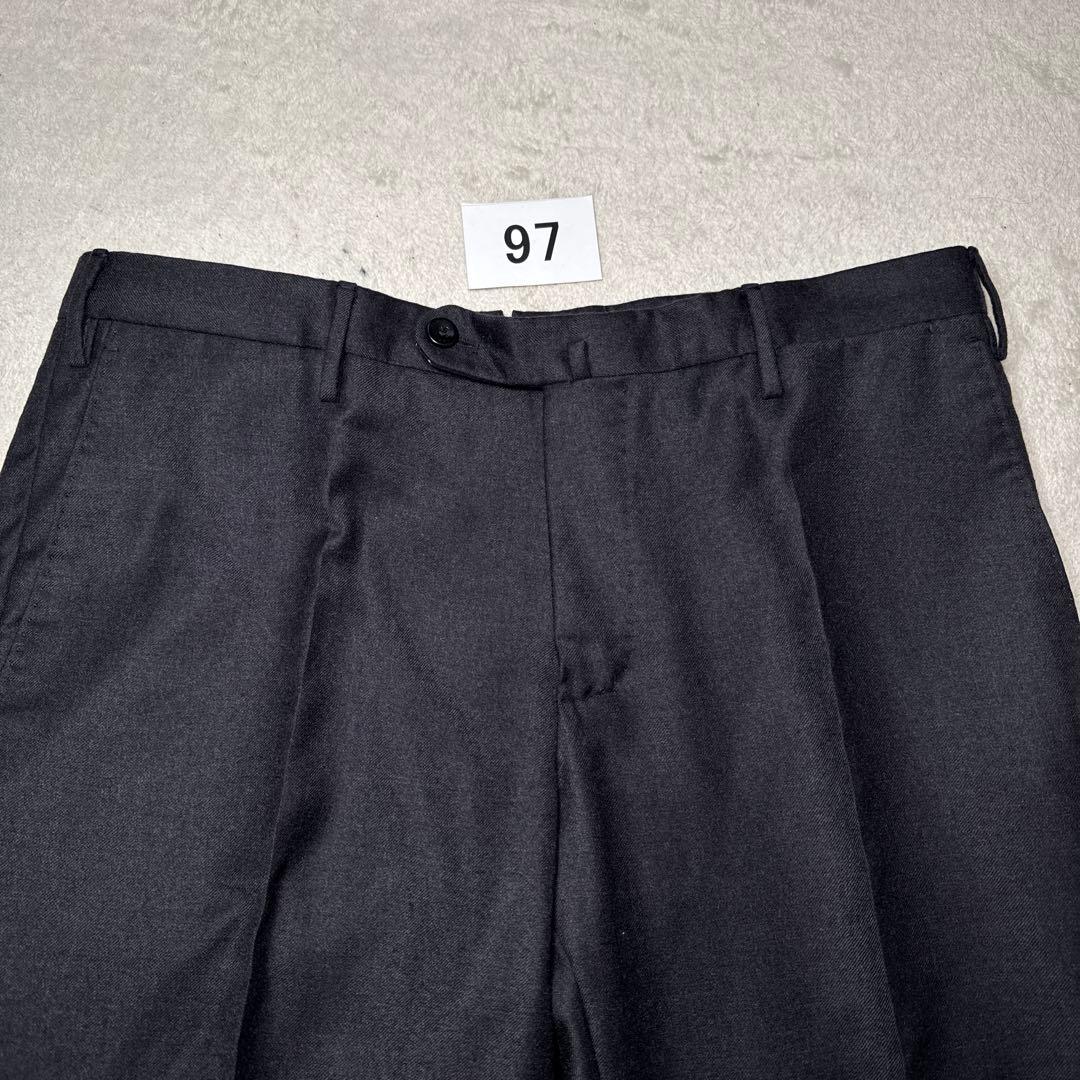 97 未使用　秋冬　インコテックス　スラックス　グレー　48 L