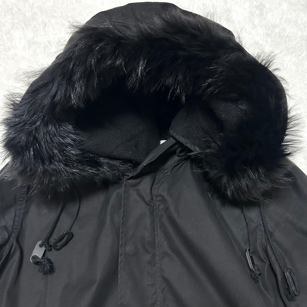 希少　ATTACHMENT アタッチメント　モッズコート　M-51 ブラック　2