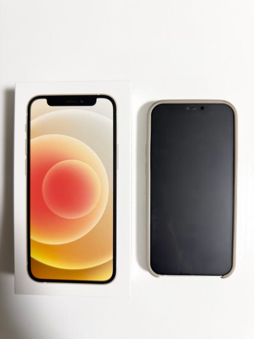 Apple iPhone 12 mini 128GB ホワイト　充電ケーブル付