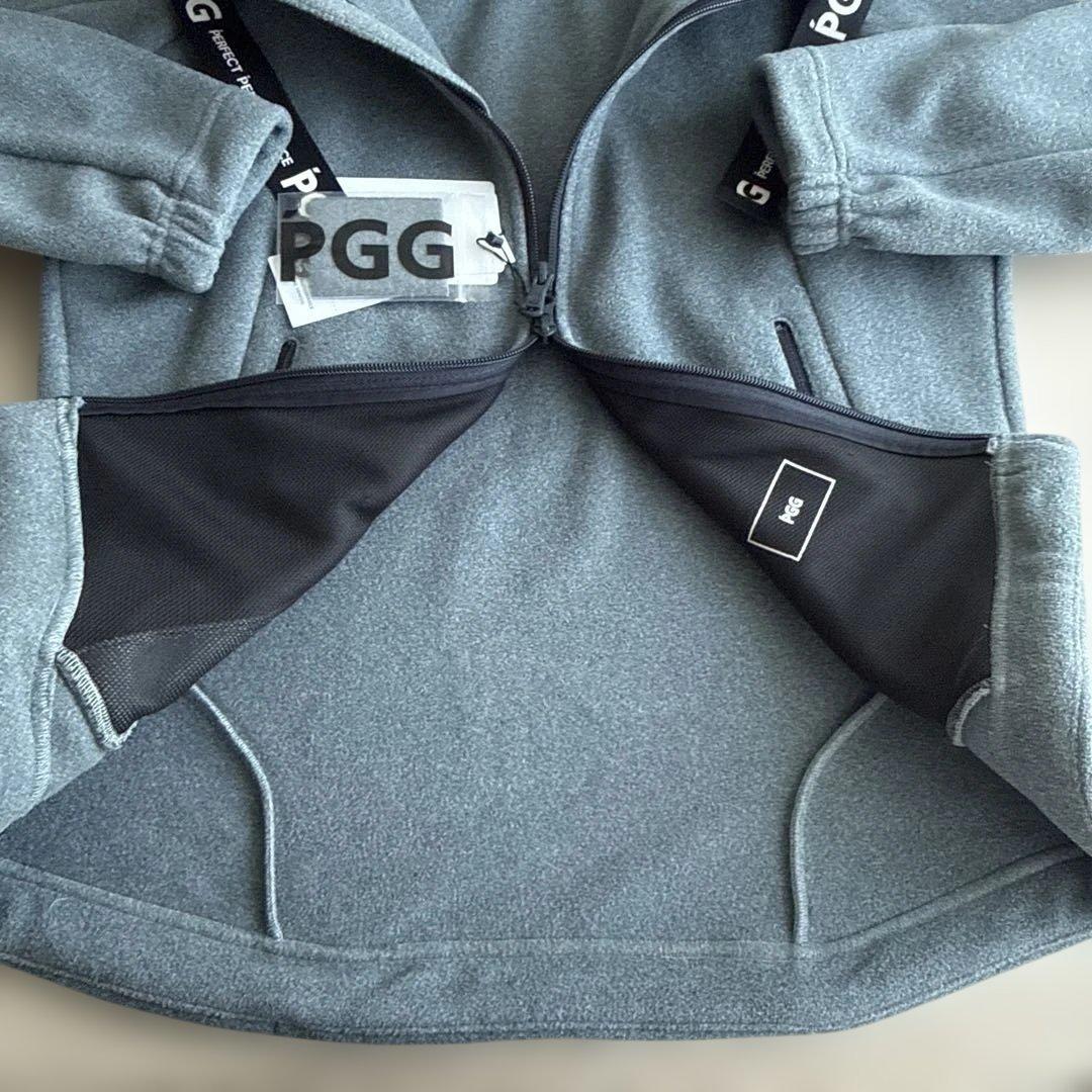 レア！新品未使用！パーリーゲイツby PGGフリースフードブルゾン