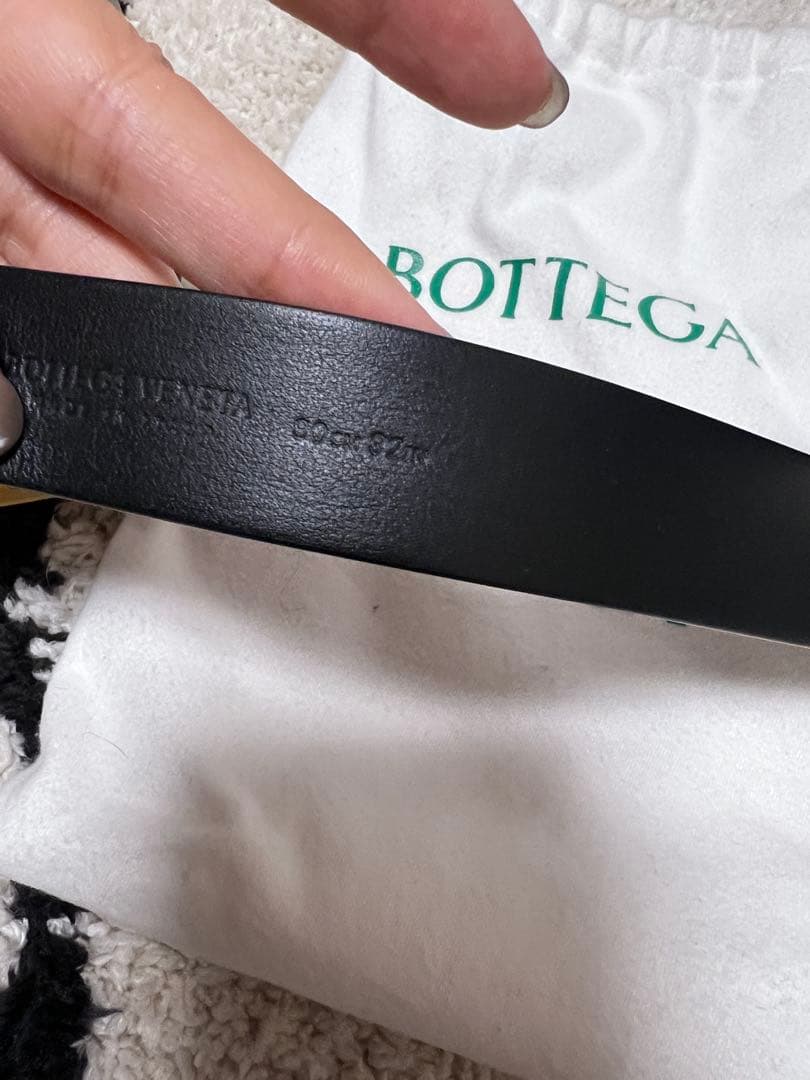 BOTTEGA VENETA ブラックベルト