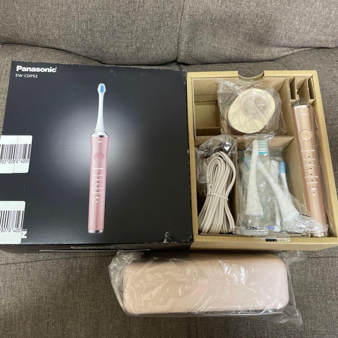 【新品未使用】パナソニック 音波振動ハブラシ ドルツ EW-CDP52-P
