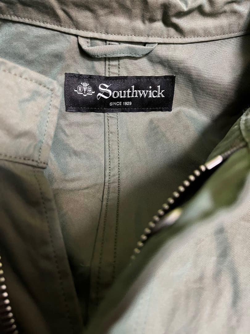 イブまでの出品！SOUTHWICK ミリタリージャケット モッズコート