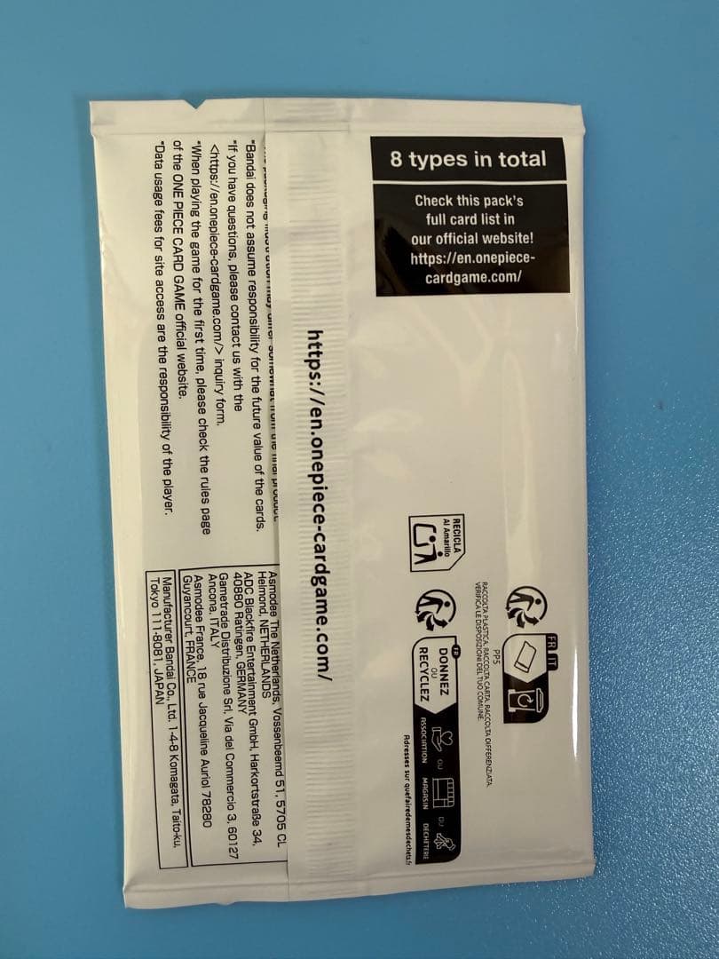 英語版 ワンピースカードゲーム 3周年記念 トレジャーパック プロモ