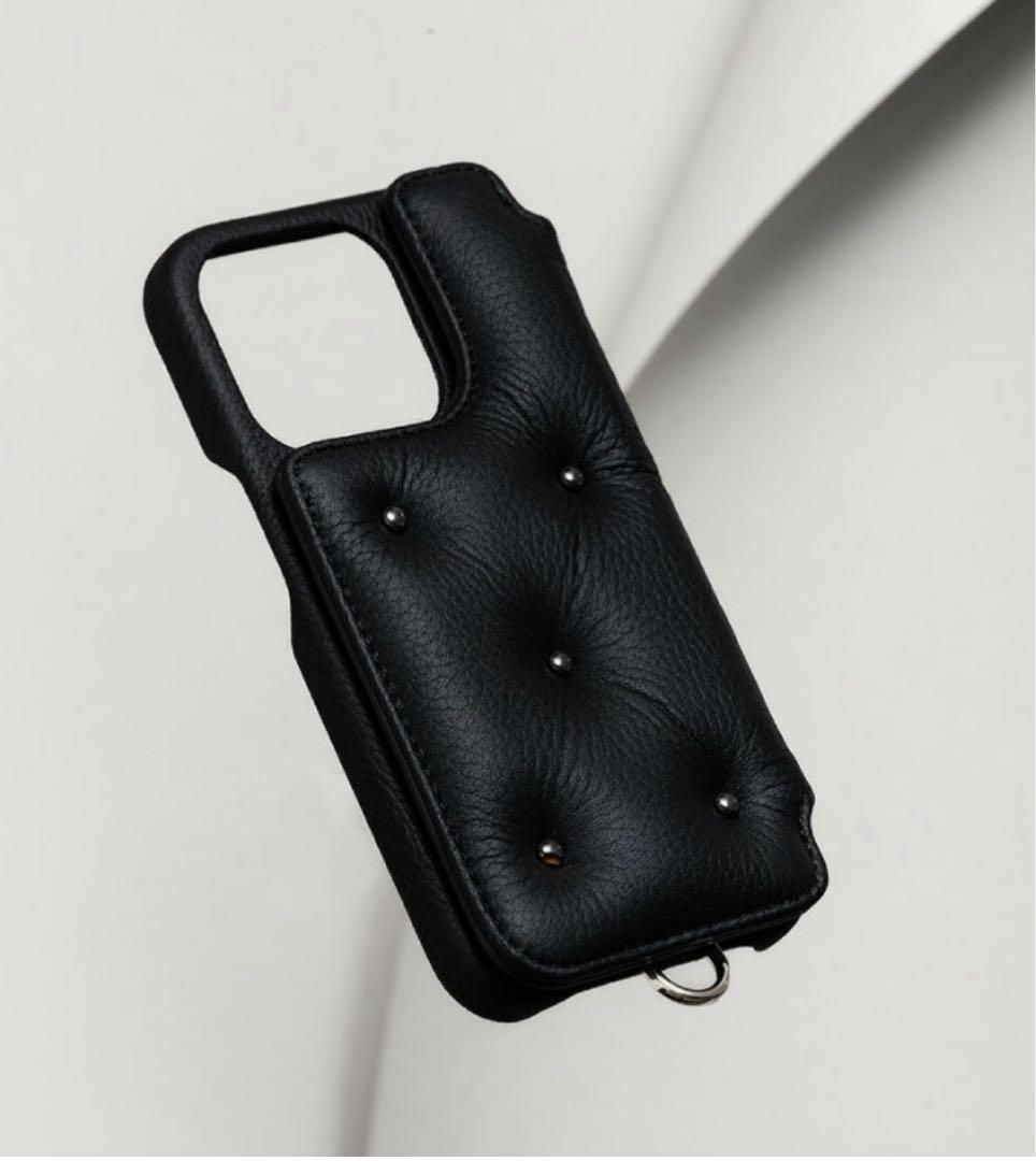 DEMIU BALLON CINQ iPhone15ケース　ブラック