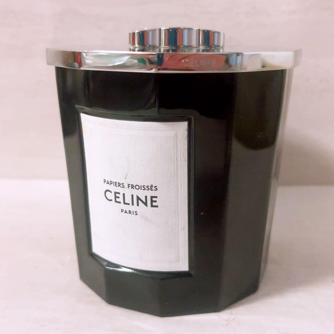 ☆残量確認☆セリーヌ キャンドル トリオンフ リッド スチールシルバー