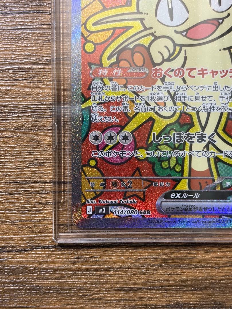 ニャースEX SAR 硬質ケース付き