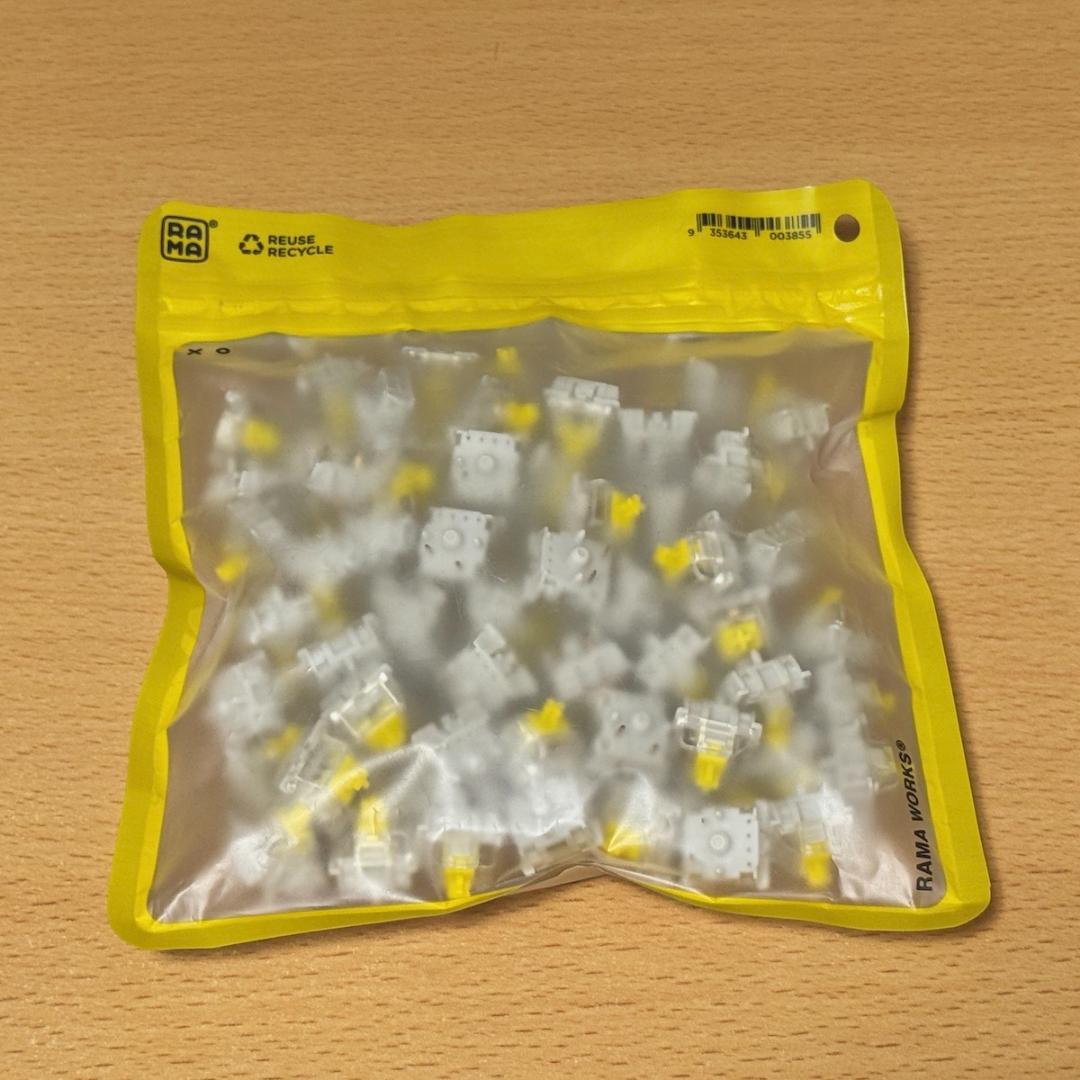 RAMA WORKS DUCK Switches 99個