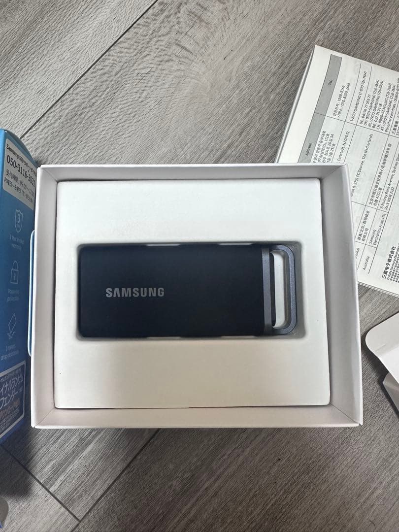 外付けハードディスク・ドライブ Samsung Portable SSD T5 EVO 8TB SSD