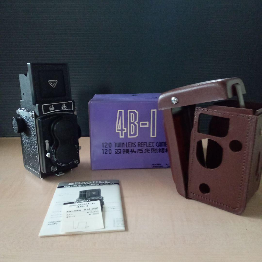 二眼レフカメラ 黒SEAGULL4B-1 海嶋