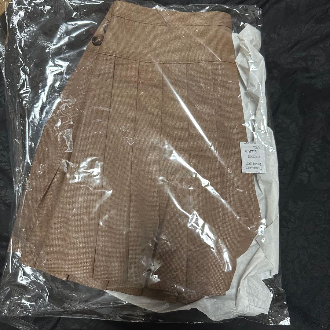 Gisele set up S ブラウン　スカートのみ　ANDMARY