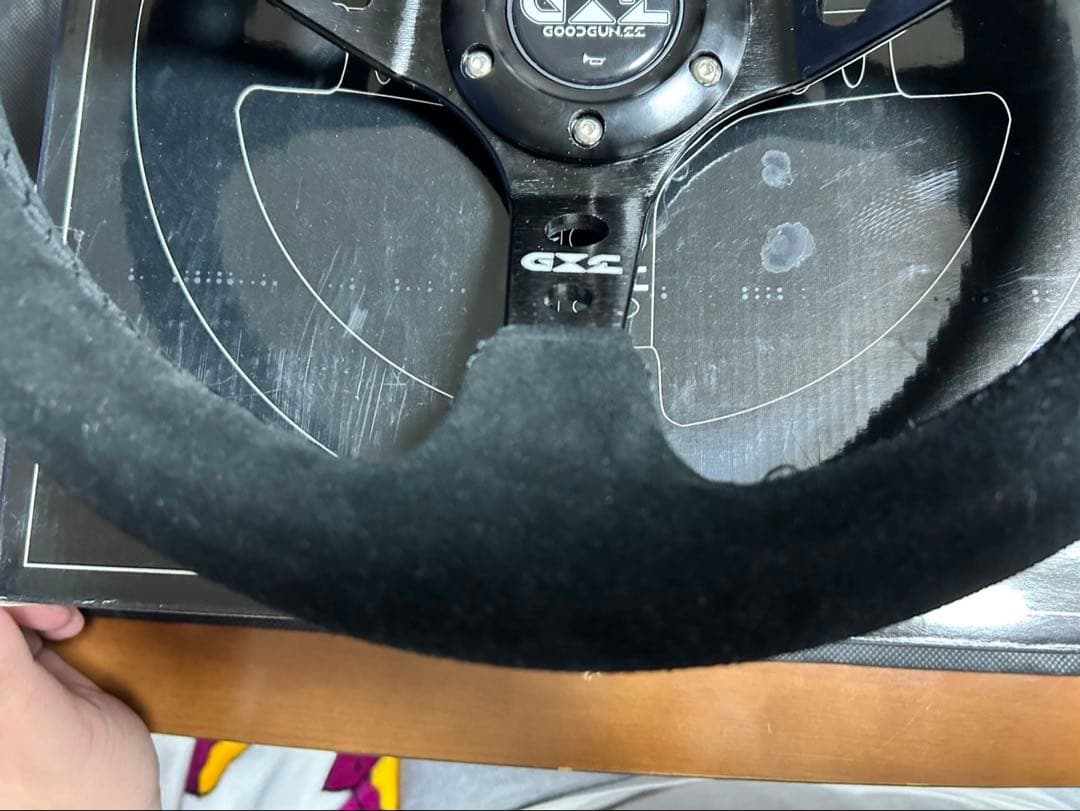 グットガンレーシング ディープコーンステアリング