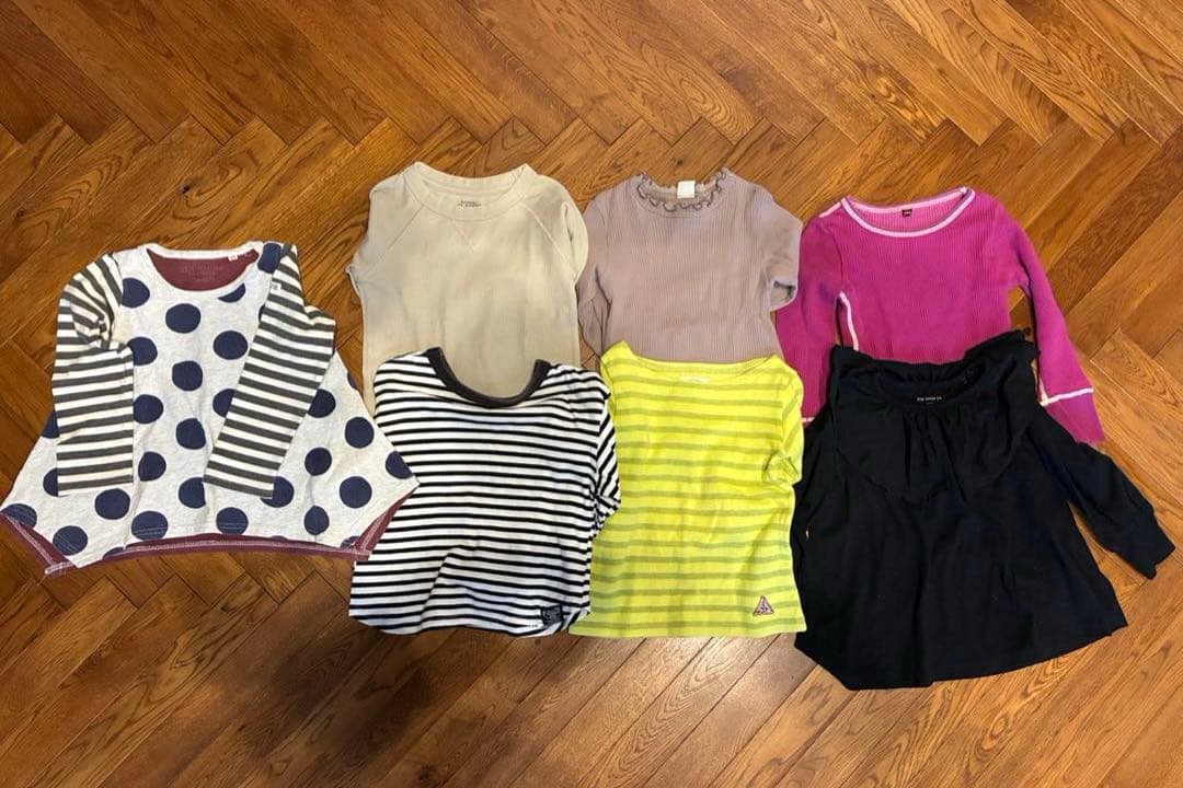 まとめ売り　女の子　100〜110 アウター　スウェット　パンツ　Tシャツ　長袖