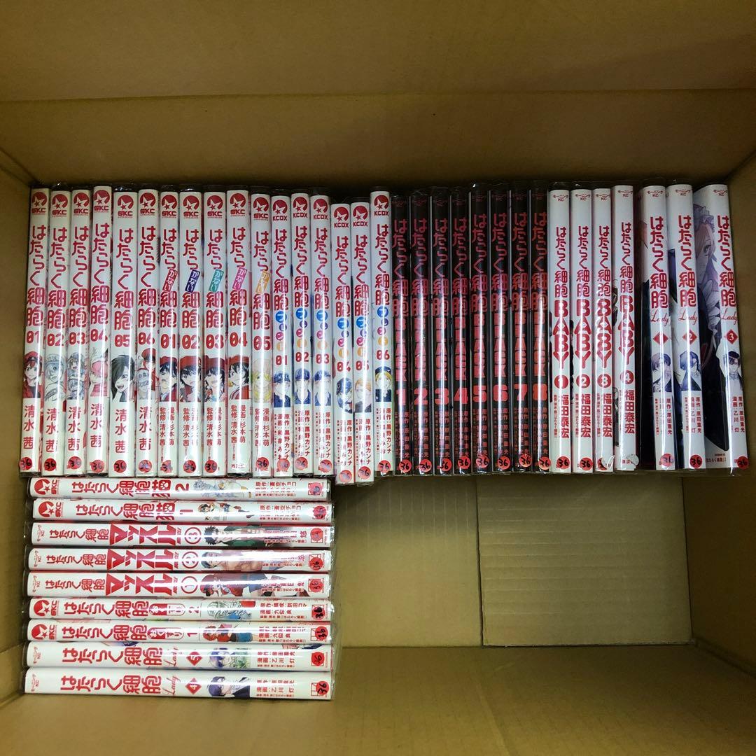 はたらく細胞 関連本 コミック42冊 全巻 セット S1006