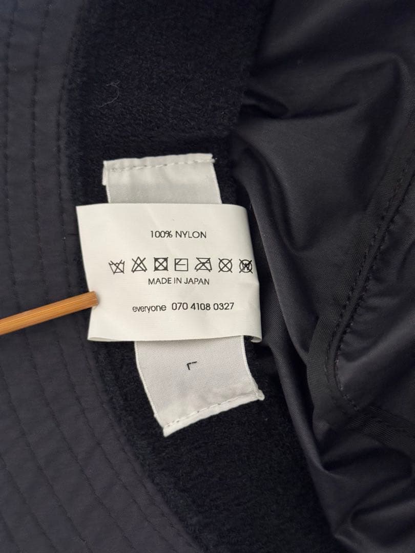 everyone epic nylon bucket hat（ブラック）Lサイズ