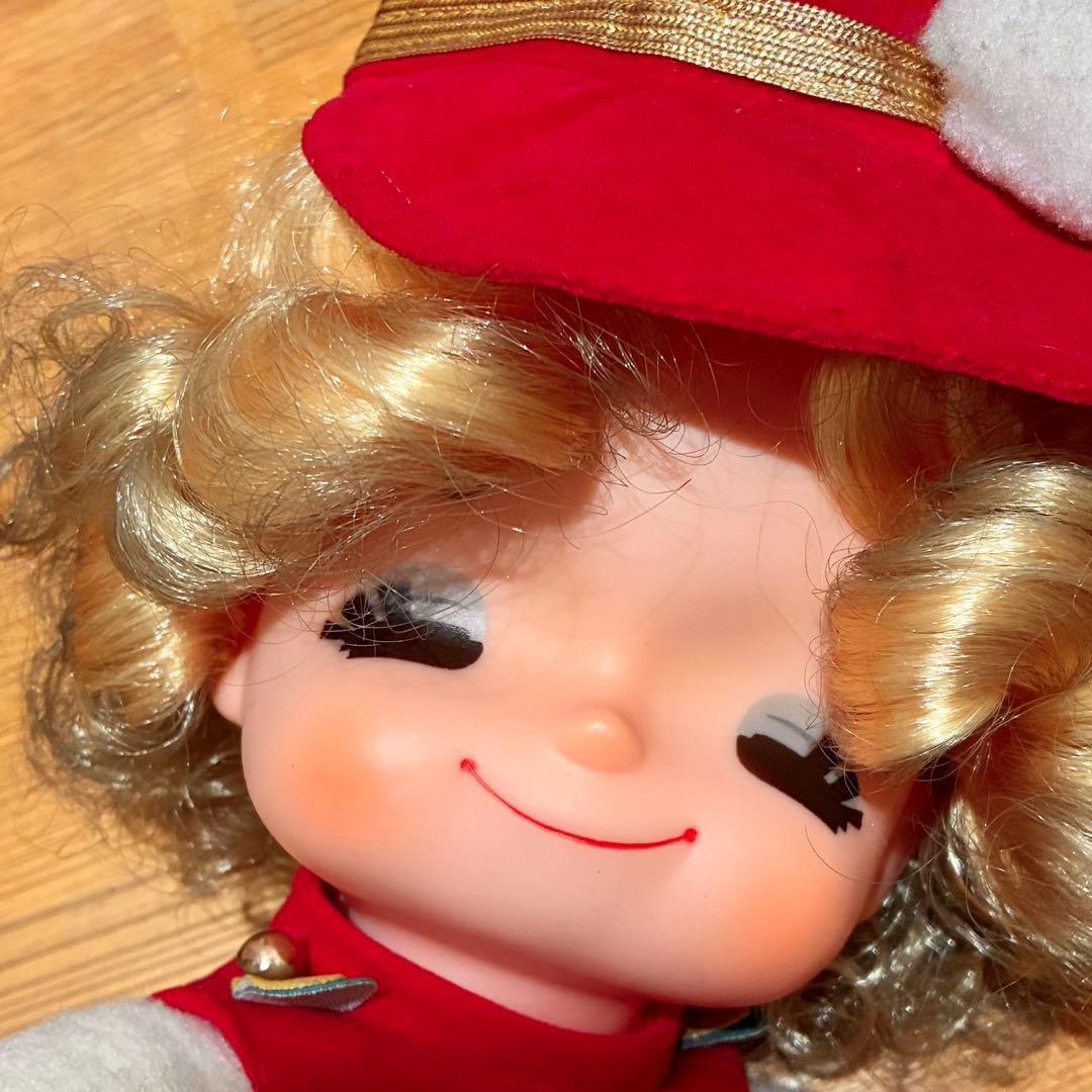 風船少女テンプルちゃん　ソフビ人形　タカラ　タツノコプロ　胴体ぬいぐるみ　当時物