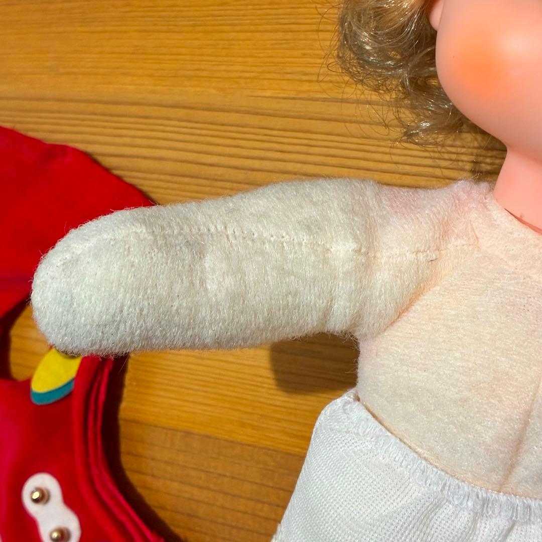 風船少女テンプルちゃん　ソフビ人形　タカラ　タツノコプロ　胴体ぬいぐるみ　当時物