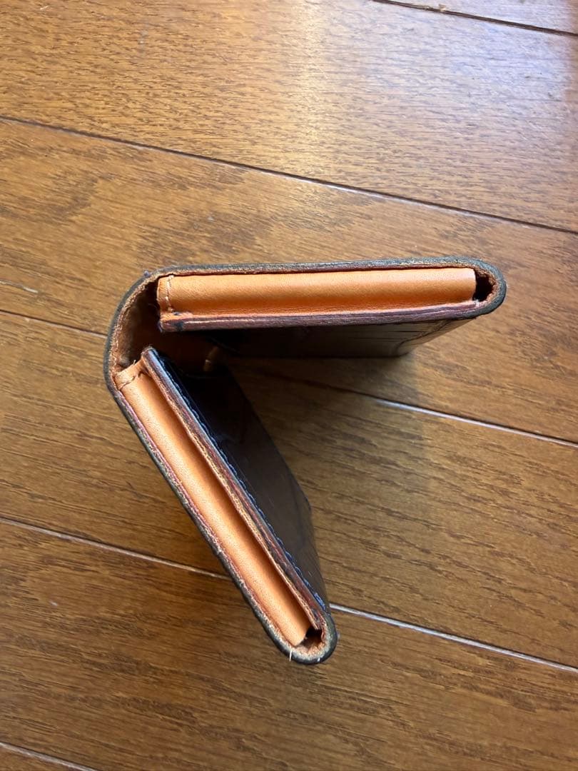 Felisi フェリージ 名刺入れ909 レザー 黒 型押し