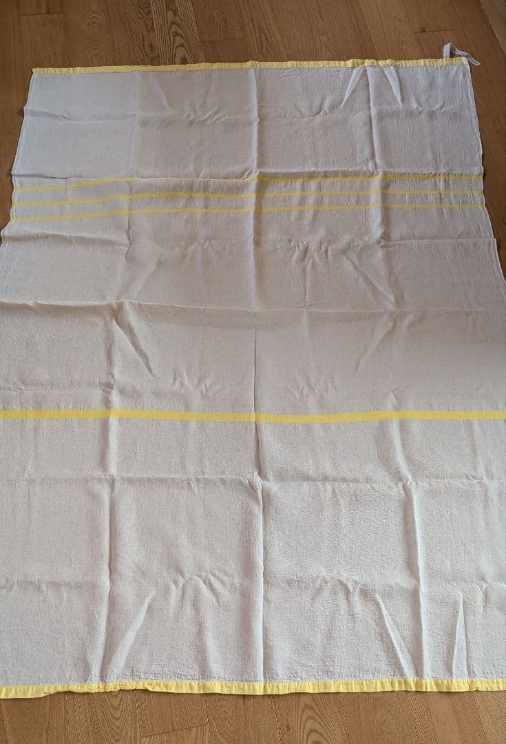 美品ラプアン カンクリ リネン ブランケット LAPUAN KANKURIT