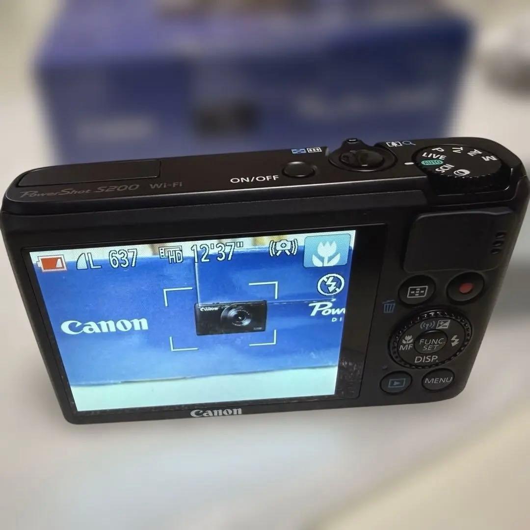 【1回使用の美品】　Canon PowerShot S200