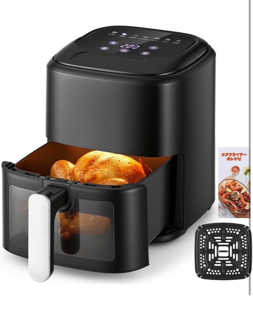 ノンフライヤー 360°高温循環熱風