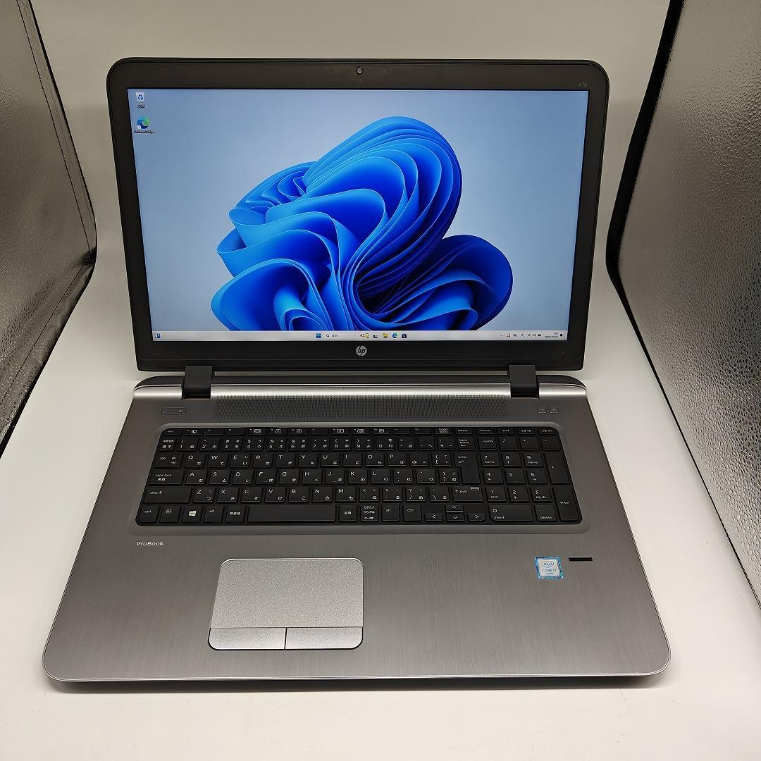 【HP】爆速i7 SSD128GB+HDD1TB 17.3インチ ノートPC