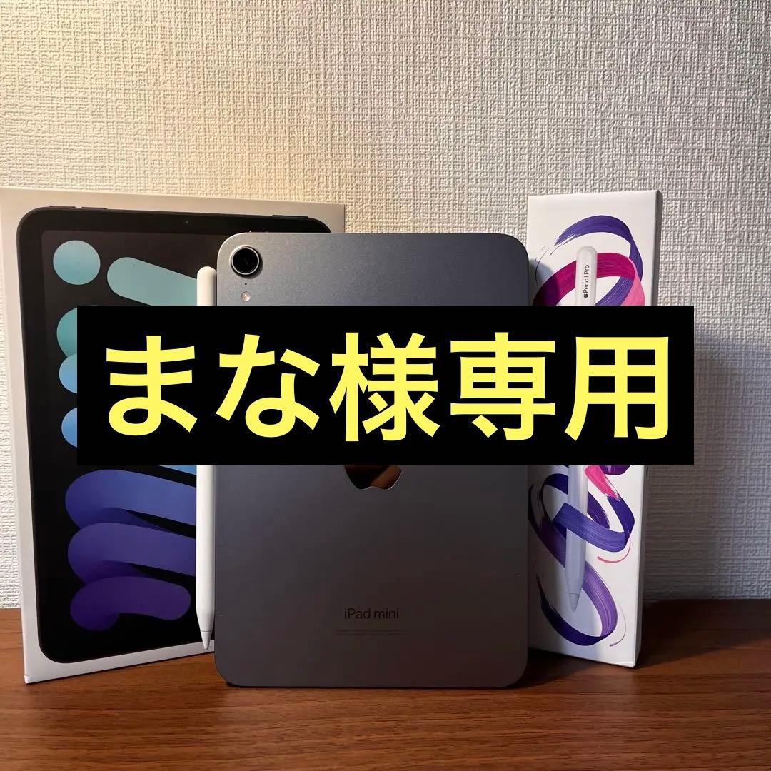 【まな】iPad mini 第7世代(128GB)Apple pencil