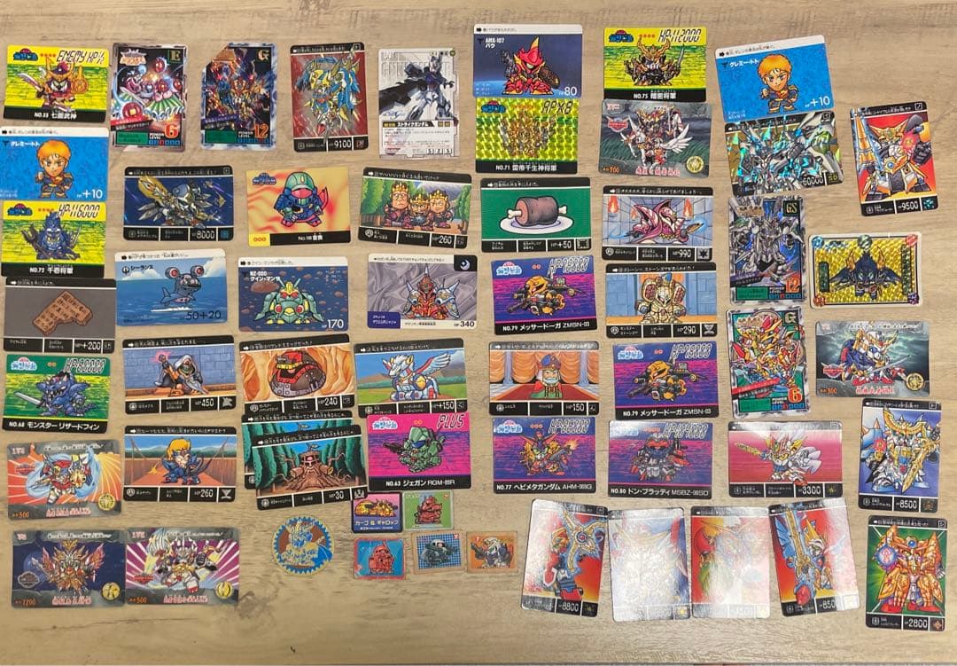 元祖？SDガンダムカード（バンダイ、創通、）