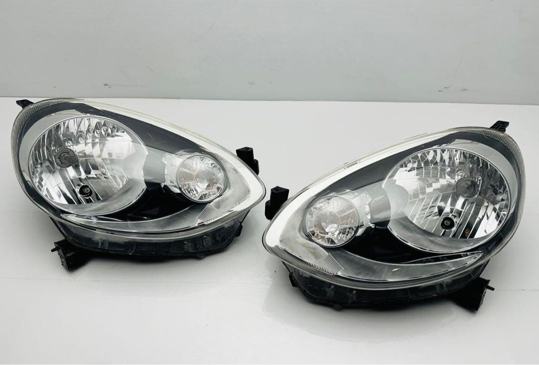 マーチ ハロゲン ヘッドライト ヘッドランプ100-17944 インナーブラック