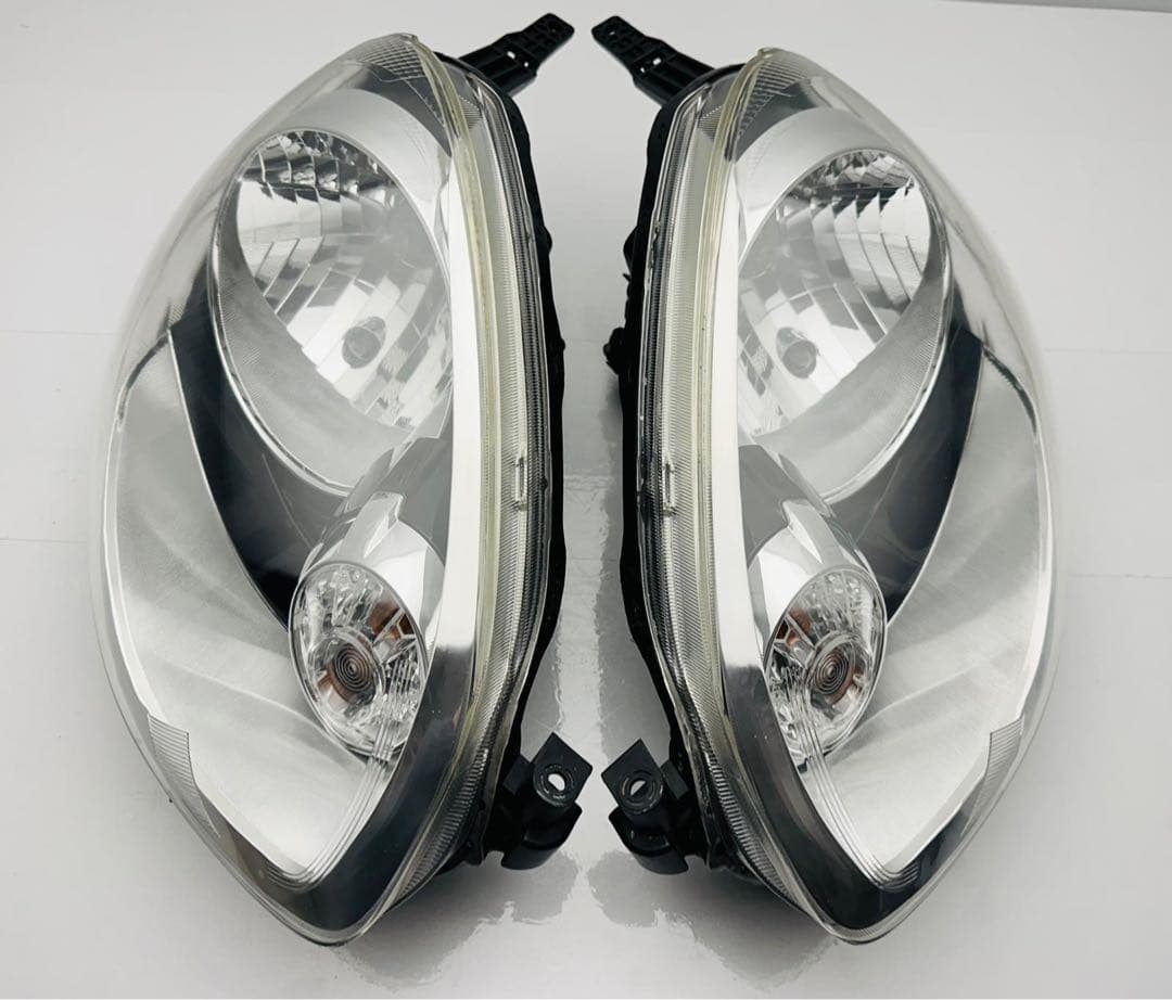 マーチ ハロゲン ヘッドライト ヘッドランプ100-17944 インナーブラック