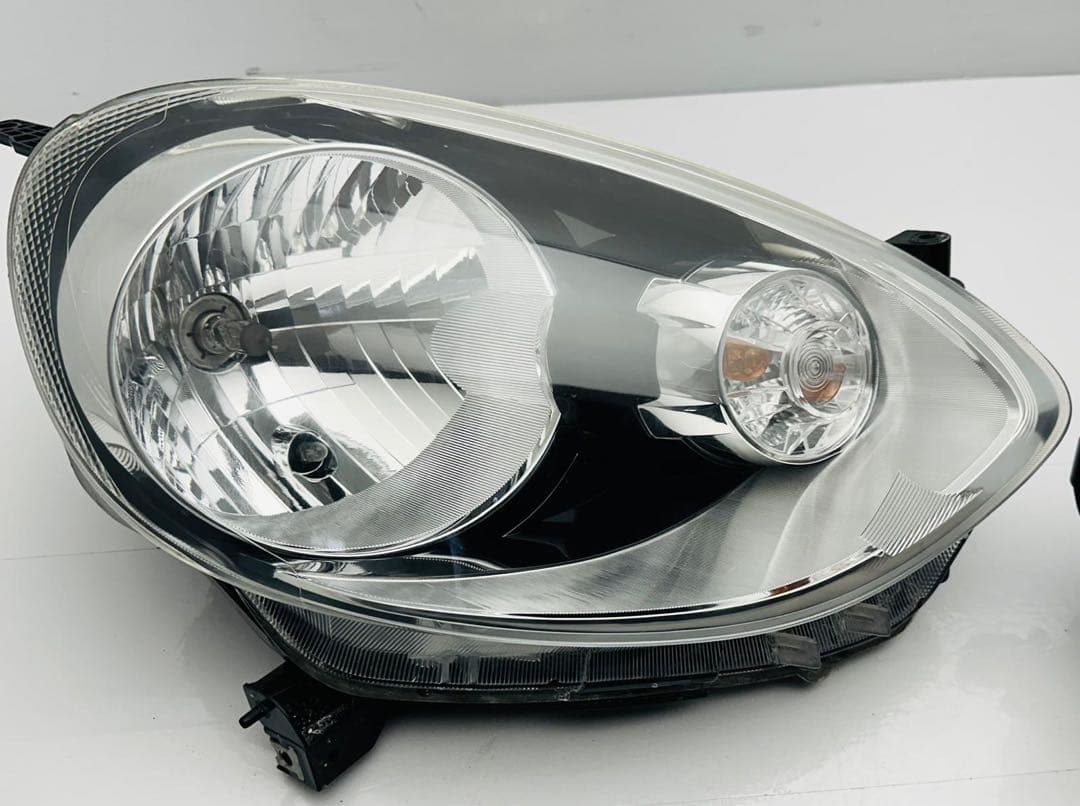 マーチ ハロゲン ヘッドライト ヘッドランプ100-17944 インナーブラック